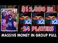 🥷 $12,000 GROUP PULL on $50 a SPIN! 🥷 24 Ninja Players for the Win!