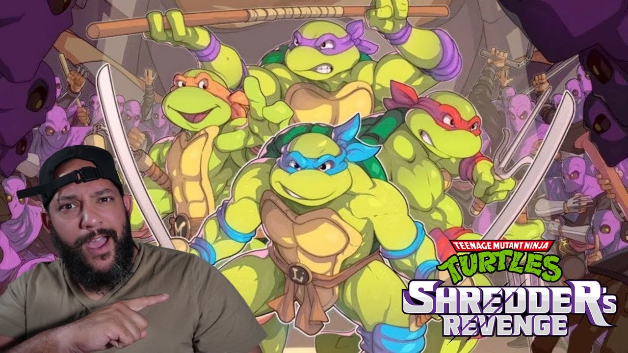 Teenage Mutant Ninja Turtles Shredder's Revenge Cowabunga DUDE! YouTube