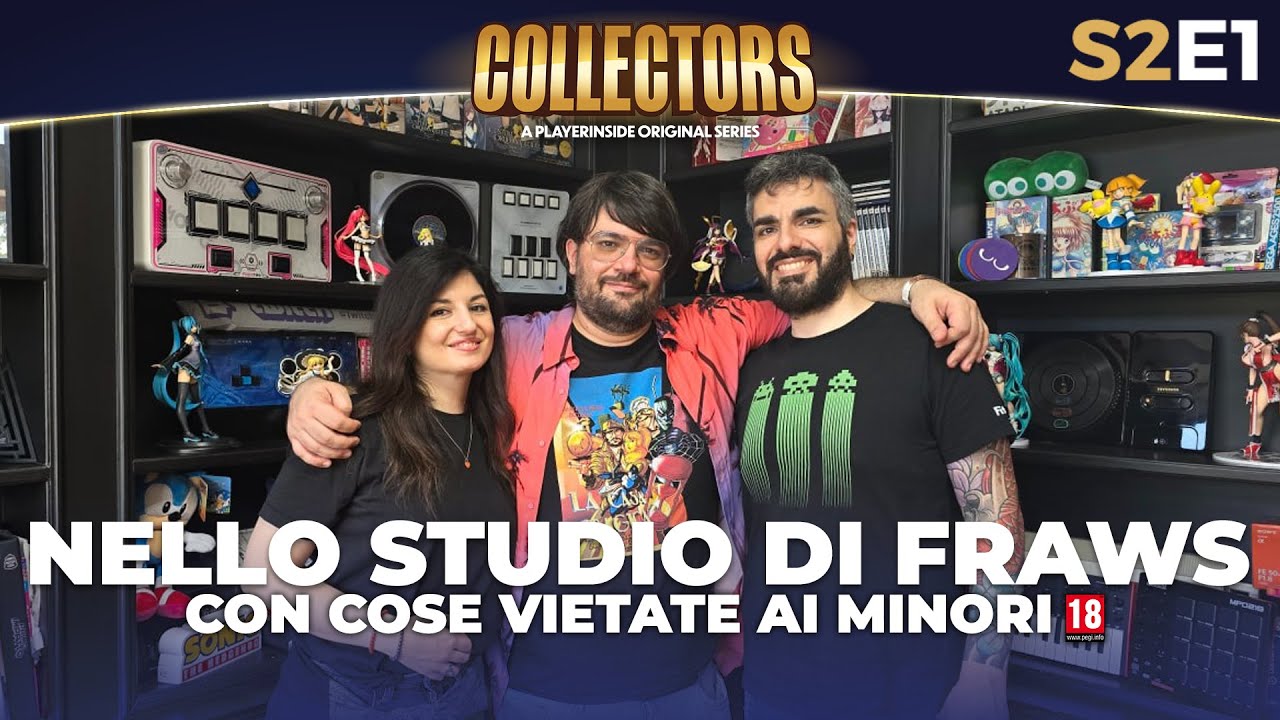 IL RITORNO DI COLLECTORS! A CASA/STUDIO di FRAWS di @Parliamo di Videogiochi e i suoi pezzi 18+! | COLLECTORS