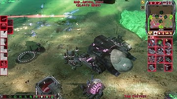 (4K Gaming)CnC 3 Crossfire Mod V.0.8 2vs2 Nod vs Scrin CompStomp#2
