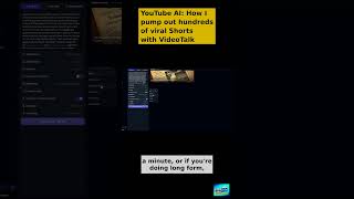 YouTube AI  How I pump out hundreds of viral Shorts with VideoTalk #VIDFLOOD, #YouTubeShorts