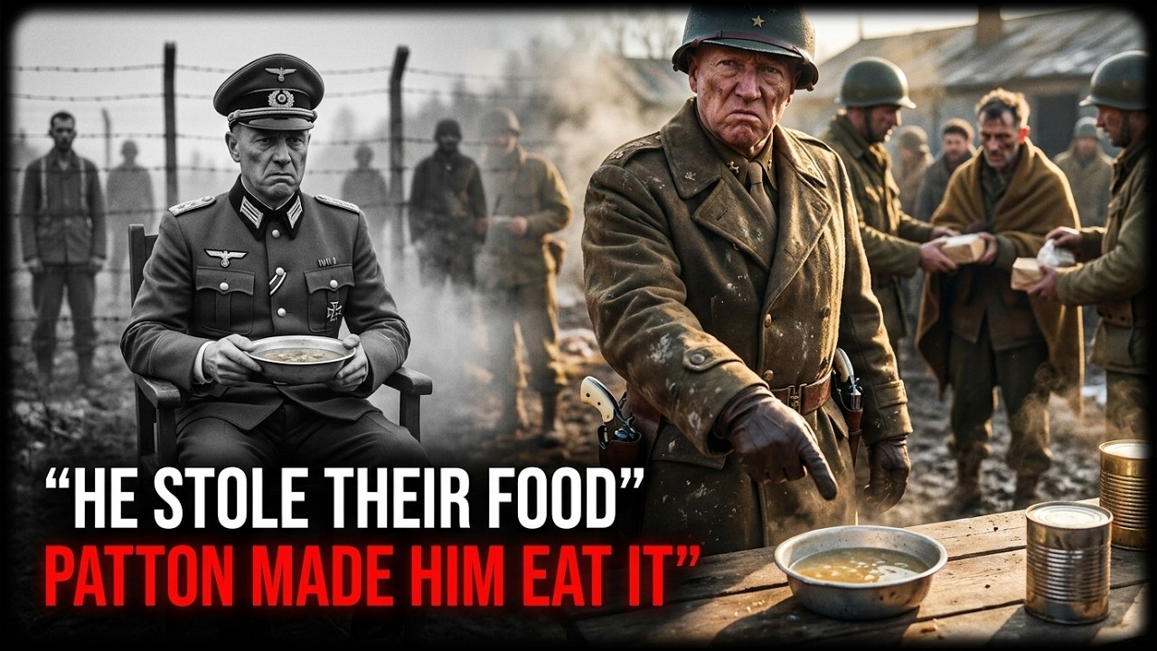 What Patton Did When a German Commander Starved American POWs