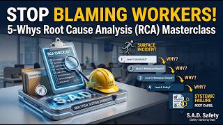 How to Conduct a 5-Whys Incident Investigation (Step-by-Step for Corporate & BPO Safety)