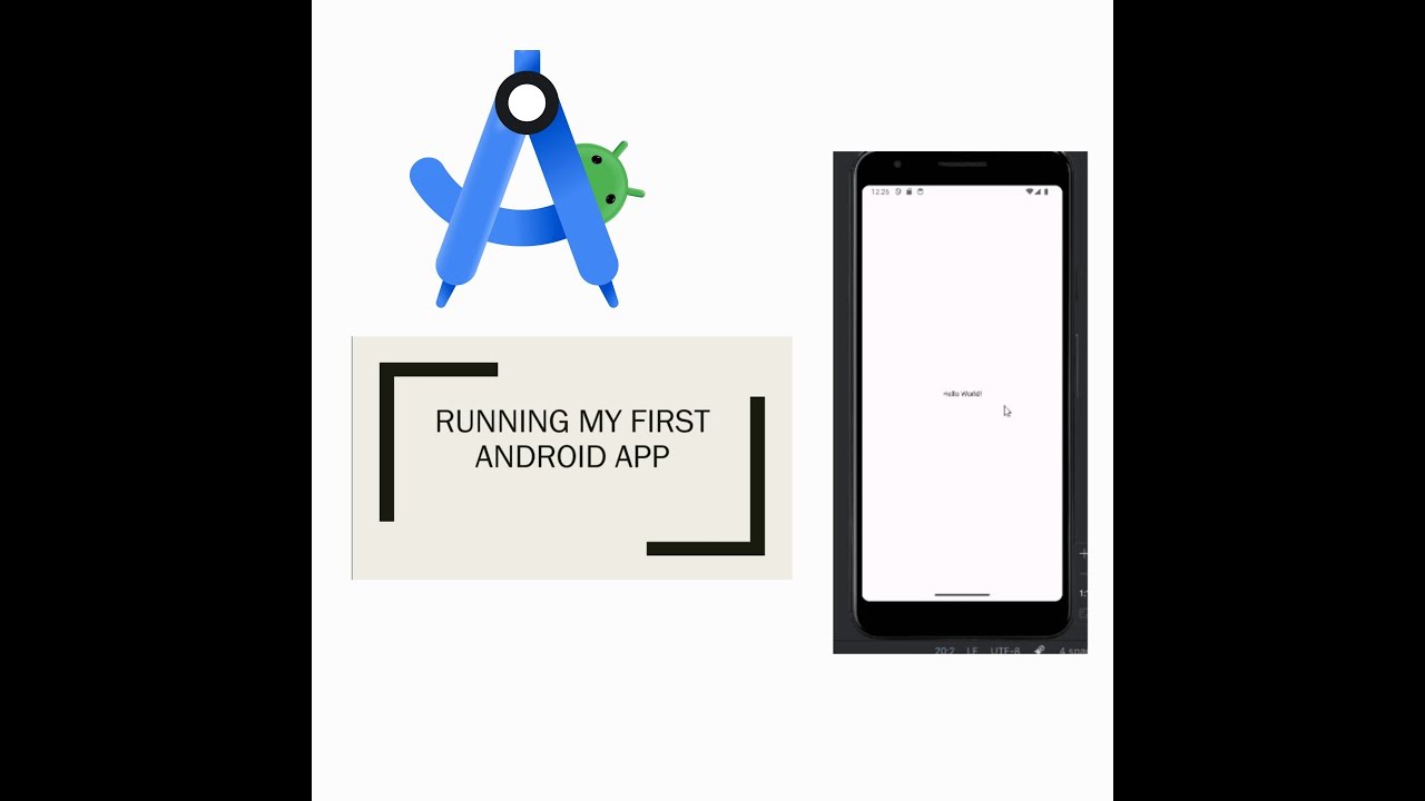 Running my first Android app - YouTube