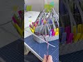 ３本のバンドがネジねじしちゃった時の簡単なほどき方【（一社）日本紙バンドクラフト協会】 #クラフトバンド #ハンドメイド#shorts
