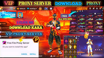 PROXY SERVER KAISE DOWNLOAD KARE 🔥| AFTER UPDATE PROXY SERVER ID KAISE BANAYE | FREE FIRE NEW EVENT