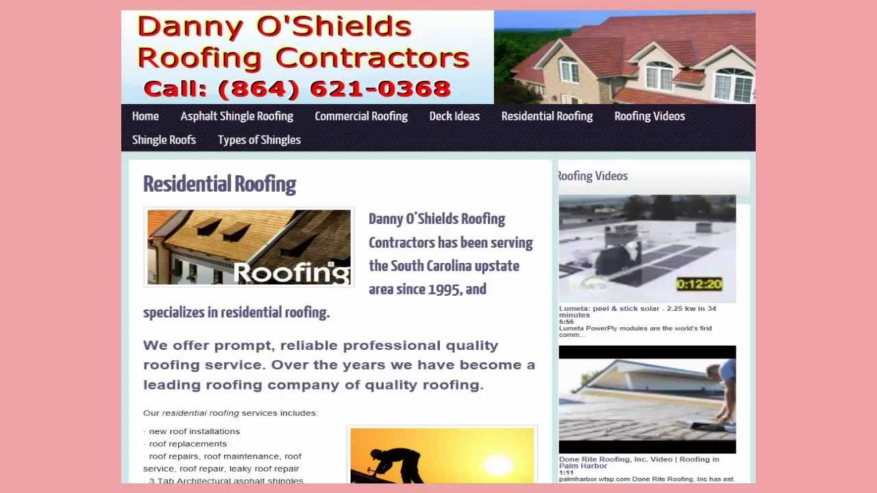 CALL (864) 6210368 Woodruff Roof Repairs Roofing Company New Roof