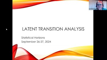 Latent Transition Analysis: An Introduction with Bethany Bray & Stephanie Lanza
