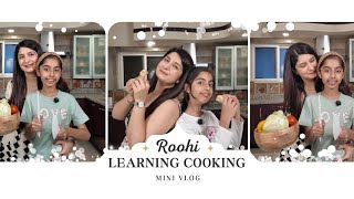 Roohi Learning Basic Life Skill | Kids Learning To Cook 