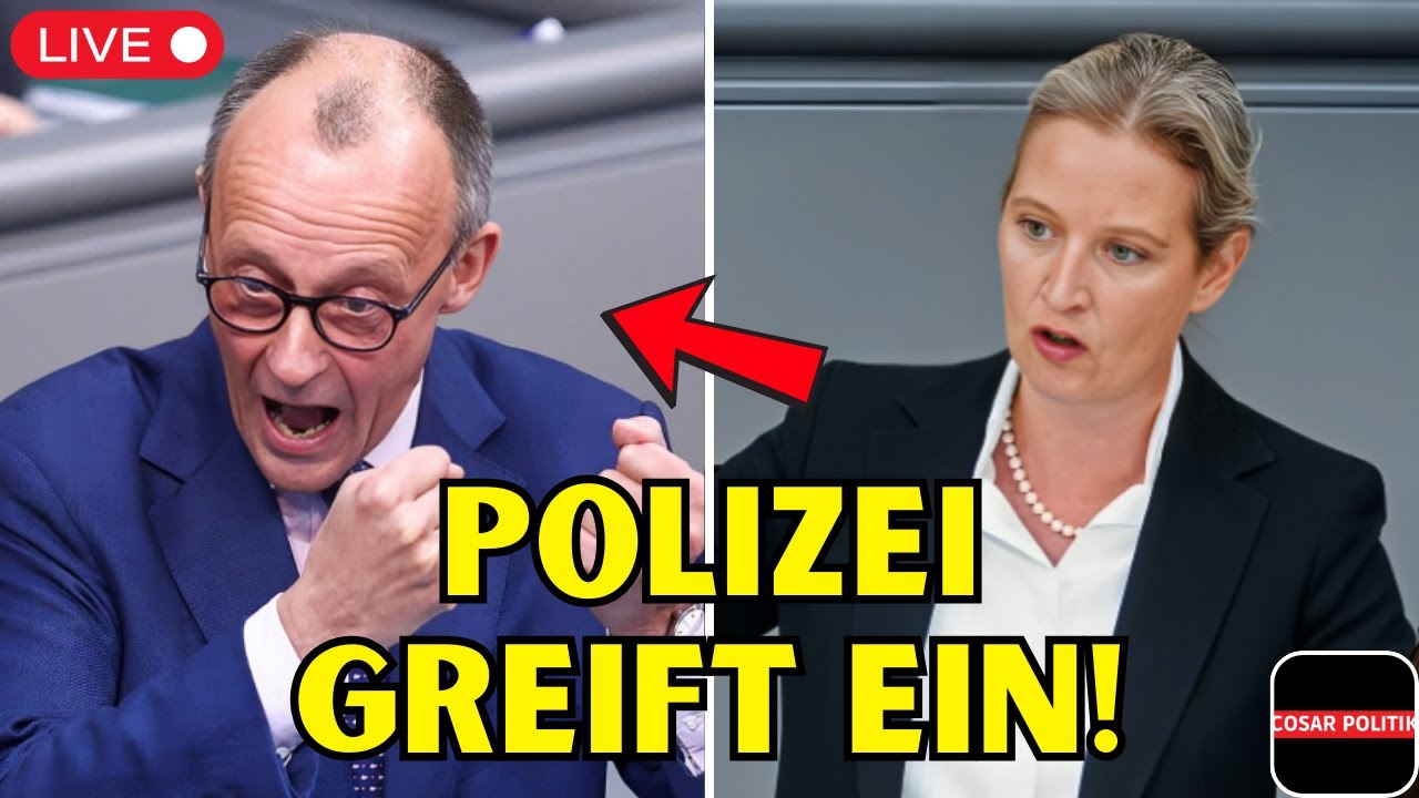 Weidel LEAKT Merz GEHEIMES VIDEO - POLIZEI Eröffnet ERMITTLUNGEN Gegen Merz!