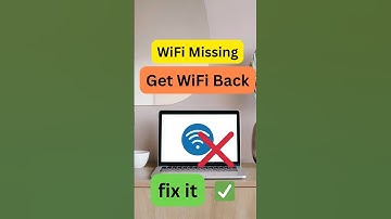 Fix Missing WiFi in Windows 10