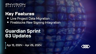 April 15, 2024 - April 26, 2024 Sprint 63 and demo of live project data migration and Fireblocks