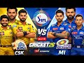 🔴CSK vs MI Match Gameplay |  PC Game Cricket 26 Gameplay | Last Over Finish