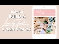 How to Built Your Luxury Picnic Website  with Wix | Wix Website |  Simply Michele