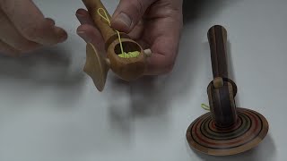 Turning A Spinning Top & Launcher