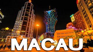 Macau Night View 4KHDR | You can't imagine the consumption and life of the rich in Macau