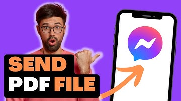 How To SEND PDF File On Messenger in 2023 (QUICK and EASY)
