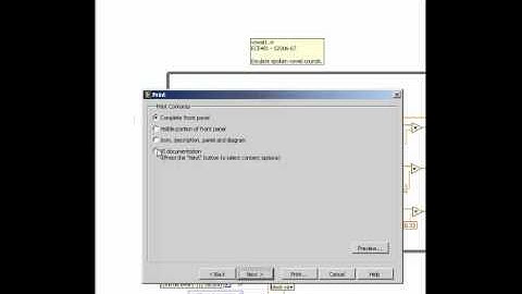 LabVIEW Tips: Print front panel, block diagram in one print job