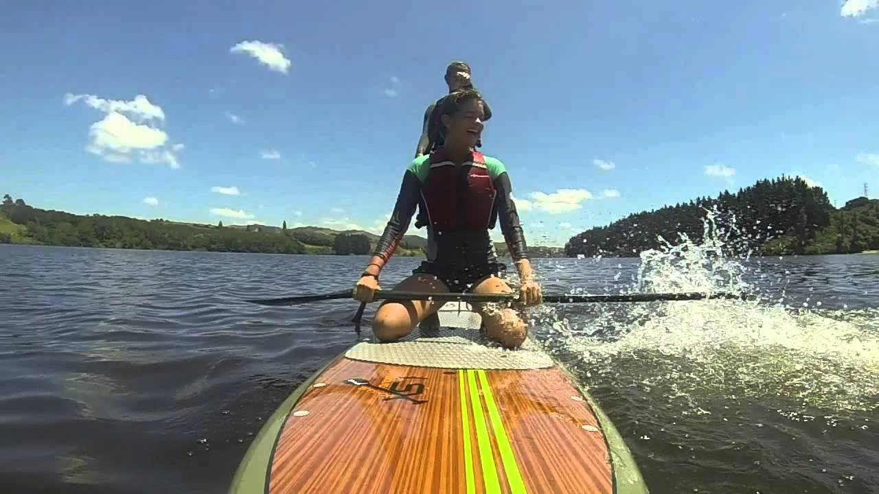SUP'ing on the lake. - YouTube