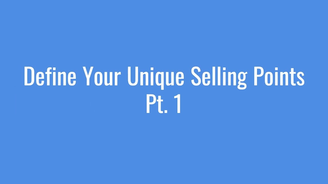 Professional Actor - Branding (ActorUSPs™, pt. 1)