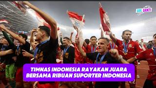 MERINDING! Momen Trofi Juara FIFA ASEAN Cup 2026 Dibawa ke Hadapan Suporter Timnas Indonesia di GBK