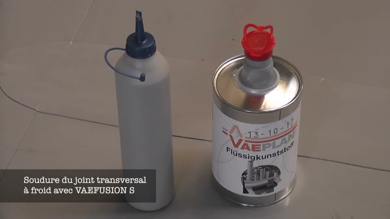 Vaeplan : comment faire le joint transversal collé à froid d'une étanchéité synthétique
