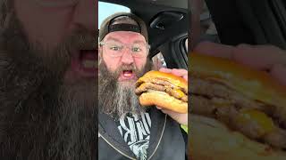 A&W Smash Burgers!!!! #fyp #foryou #food #foodie #fastfood #smashburger #tastetest #shortsfeed