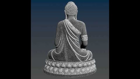Thai Buddha 3D print model from CGTrader.com