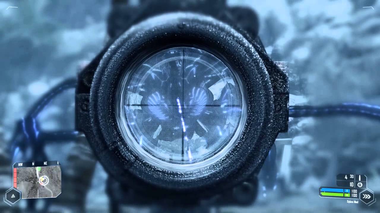 Crysis Warhead Spider Exosuit boss battle