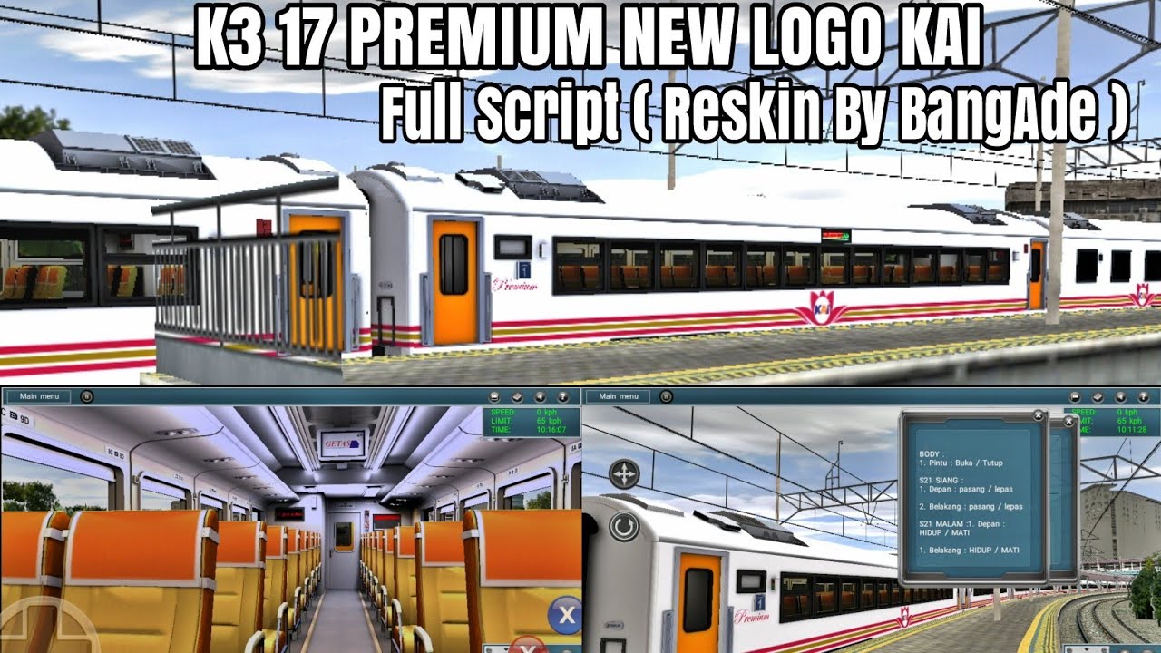 Share Add Ons K3 17 Premium Full Script Trainz Simulator Android | Reskin By BangAde