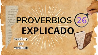 Proverbios 26 Explicación 💡Necios, mentirosos y perezosos ⚠️ La verdad que duele pero libera