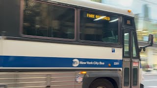 2009 ex-NJT MCI D4500CT 2201 BM4 to Gerritsen Beach bypassing 43rd Street/5th Ave