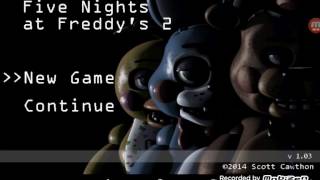 Five Nights at Fraddy&#39;s 2 (1 я ночь)