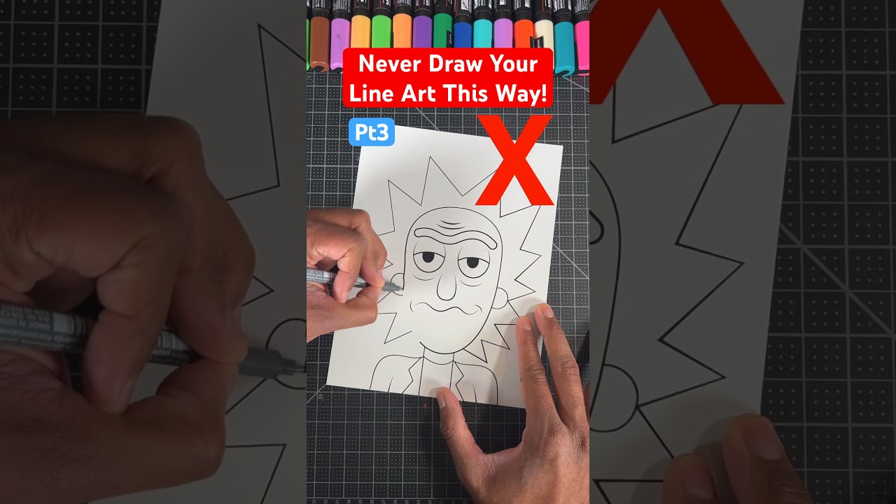 Never Draw Anime Art This Way! 😡