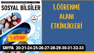 5.SINIF SOSYAL BİLGİLER 1.MEB KİTABI CEVAPLARI SAYFA 20-21-24-25-26-27-28-29-30-31-32-33