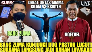 Bang Zuma Mengunjungi Duo Pastor Lucu🤣‼️ Suasana Makin Memanas,Langsung Jadi Bahan Lawakan 😲🤣‼️