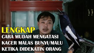 Begini Cara Paling Mudah Mengatasi Kacer Yang Males/Malu Bunyi Ketika Di Dekatin Orang