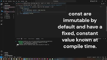 What are Mutable, Immutable, const variables in Rust?