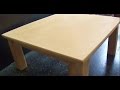 COMO HACER UNA MESA DE MADERA  - PARTE 1 . WOODEN TABLE  / Juan Carlos Aquila