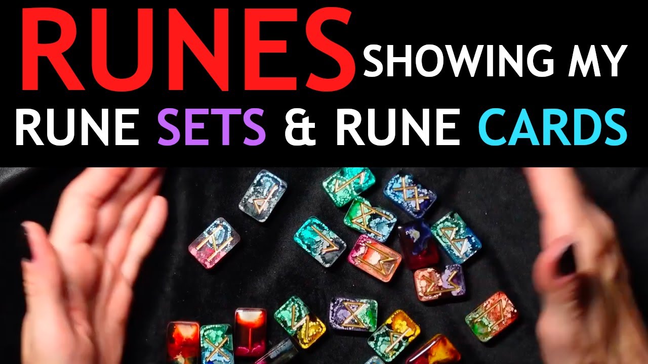 Demo - My Rune Sets. Rune Cards. Different Sets of Runes. - YouTube