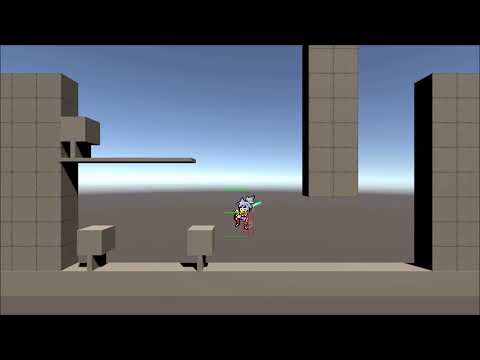 Mega Man Style Game - Unity3d Prototype Update#2