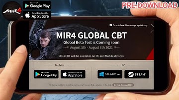 MIR4 (EN/UPDATES) 2021 Online-MMORPG Pre-Download for 3-Days Closed-Beta Test