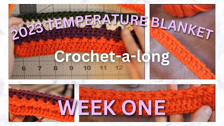 Join the 2023 Temperature Blanket Crochet-a-long!