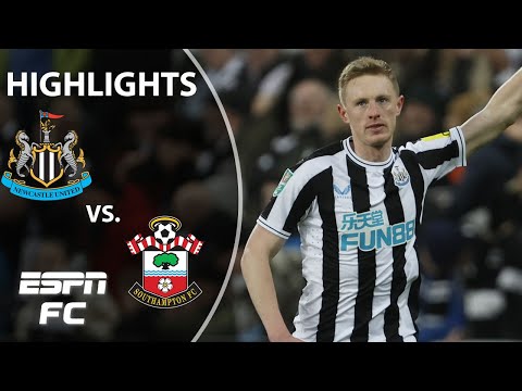 Newcastle into the final! | Newcastle United vs. Southampton | Carabao Cup Highlights | ESPN FC