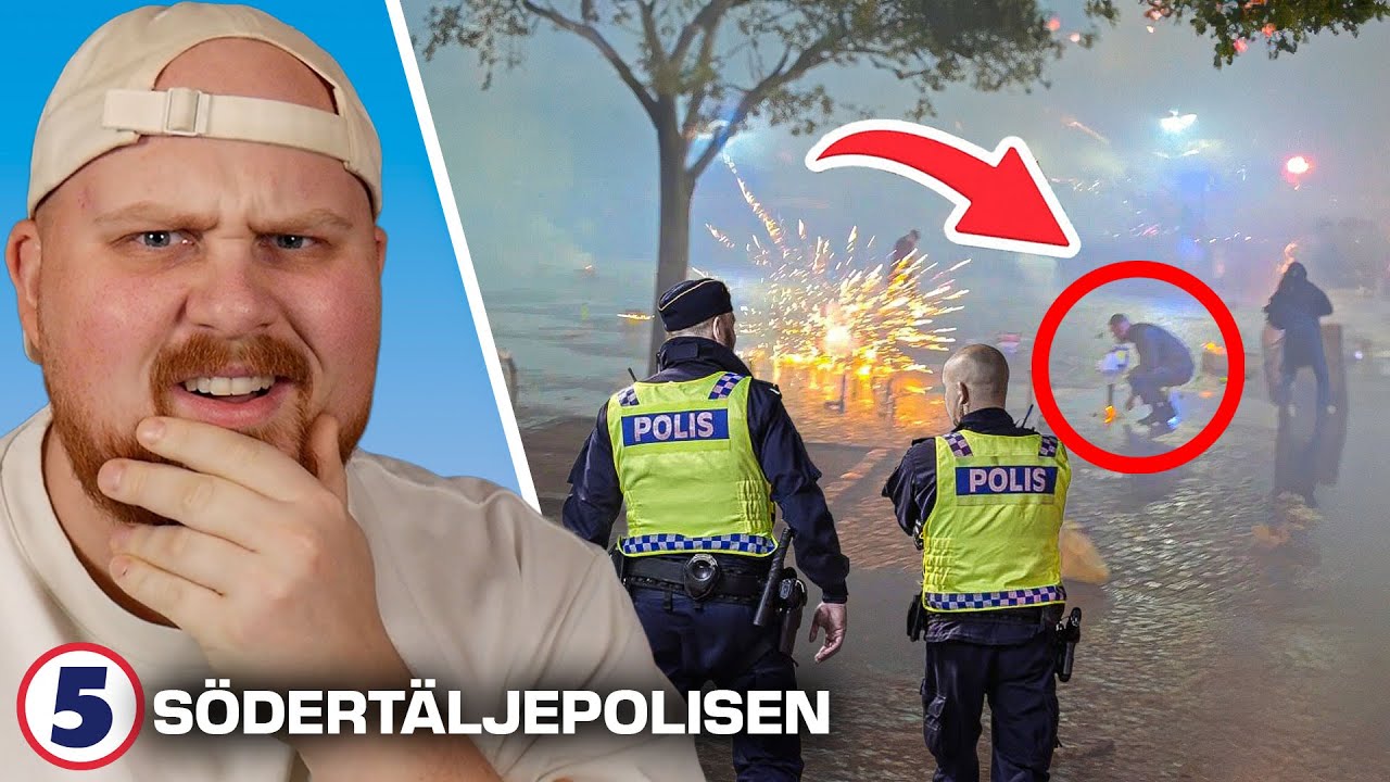 Reagerar på Polisen blir ATTACKERAD på NYÅRSAFTON! | Södertäljepolisen #3
