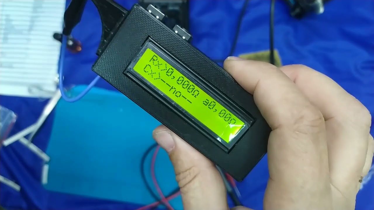 Тестер ESR_C. Настройка и каллибровка.