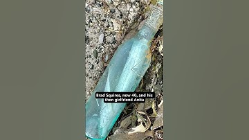 Message in a bottle thrown into the Atlantic 13 years ago washes ashore #shorts