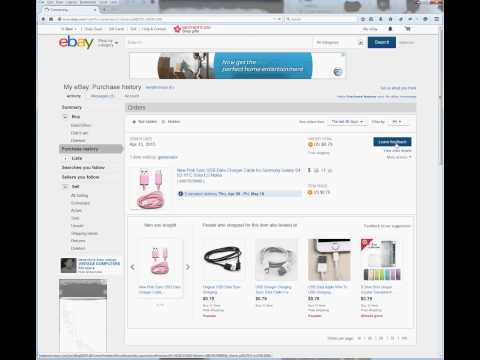 Como a deixar feedback sobre Ebay