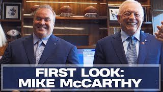 Mike McCarthy's First Day at Work | Dallas Cowboys 2019