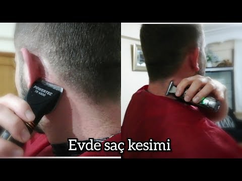 EVDE SAÇ KESİM TEKNİKLERİ / POWERTEC TR-4500(AYRINTILI ANLATIM)